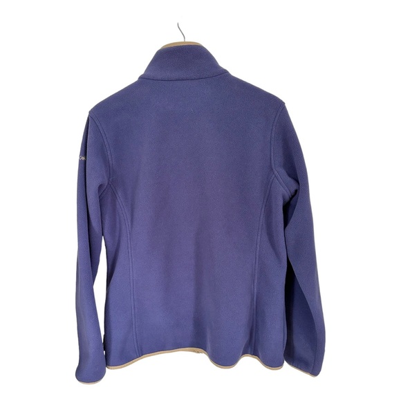 University of Washington Huskies Columbia Fleece Jacket Full Zip Purple Size XL - Picture 9 of 14